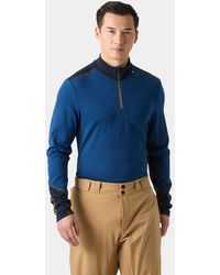 Helly Hansen - Lifa Merino Midweight Half-Zip Base Layer - Lyst