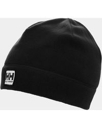 Helly Hansen - Hh fleece beanie bonnet en polaire classique noir - Lyst