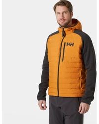 Helly Hansen - Giacca Isolante Ibrida Arctic Ocean Uomo Marrone - Lyst