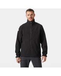 Helly Hansen - Men's Paramount Athletic Cut Softshell Jacket Black - Lyst