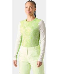 Helly Hansen - Lifa Merino Midweight Graphic Crew Base Layer - Lyst