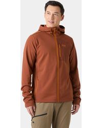 Helly Hansen - Versalite Hooded Pile Giacca Rosso - Lyst