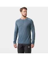 Helly Hansen - Durawool Long Sleeve Henley - Lyst