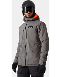 Helly Hansen - Garibaldi Infinity Ski Jacket Grey - Lyst
