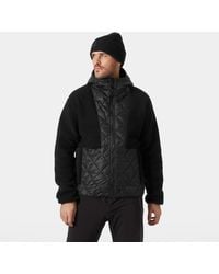 Helly Hansen - Stowe Hooded Hybrid Jacket Homme Noir - Lyst