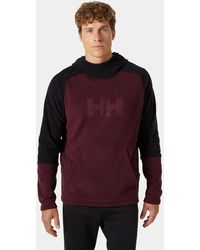 Helly Hansen - Daybreaker Logo Hoodie Purple - Lyst