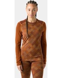 Helly Hansen - Lifa Merino Midweight Graphic Long-Sleeve Crew Base Layer - Lyst