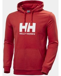 Helly Hansen - Sweat à capuche en coton doux hh logo - Lyst