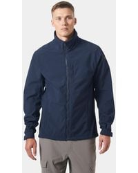 Helly Hansen - Veste Softshell Coupe Athlétique Homme Paramount Bleu Marine - Lyst