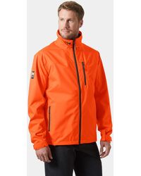 Helly Hansen - Crew Jacket 2.0 Orange - Lyst