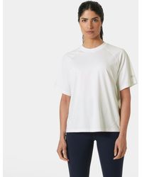 Helly Hansen - T-Shirt Femme Ocean Blanc - Lyst