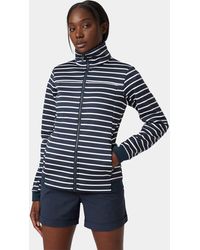 Helly Hansen - Giacca crew in pile a mano liscia blu - Lyst