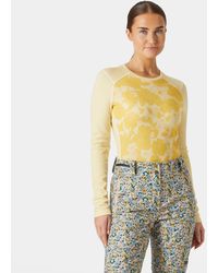 Helly Hansen - Lifa Merino Midweight Graphic Crew Base Layer - Lyst