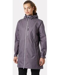 Helly Hansen - Long Belfast 3/4 Length Rain Jacket - Lyst