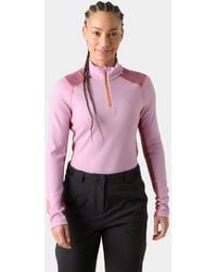 Helly Hansen - Lifa Merino Midweight 1/2 Zip Base Layer - Lyst