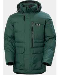 Helly Hansen - Tromsoe Hooded Winter Jacket Green - Lyst