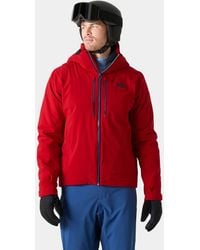 Helly Hansen - Alpha Lifaloft Lightweight Ski Jacket Red - Lyst