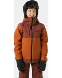 Helly Hansen - Juniors' Alpha Giacca Da Sci Arancione - Lyst