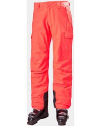 Helly Hansen - Switch Cargo Insulated Ski Pants Pink - Lyst