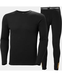 Helly Hansen - Hh Merino Midweight Base Layer Set - Lyst