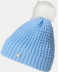 Helly Hansen - Bonnet D'Hiver Femme Snowfall Bleu - Lyst