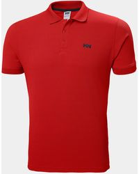 Helly Hansen - Driftline Quick-dry Performance Polo Red - Lyst