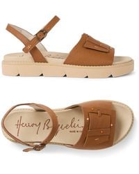 Henry Beguelin - Martellato Buckle Strap Sandal - Lyst