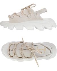 HENRY BEGUELIN ARCHIVE - Sporty Sandal Suede - Lyst