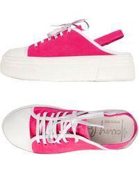 HENRY BEGUELIN ARCHIVE - Open Back Sneaker Grattato Fuchsia - Lyst