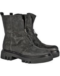 HENRY BEGUELIN ARCHIVE - Bootie Zip Grattato - Lyst