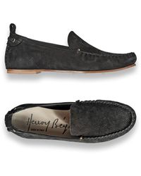Henry Beguelin - Loafer Nabuck Resinato - Lyst