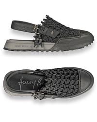 Henry Beguelin - Slingback Open-Back Sneakers Uncinetto - Lyst