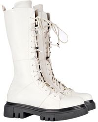 HENRY BEGUELIN ARCHIVE - Lace-Up Boot Old Iron - Lyst