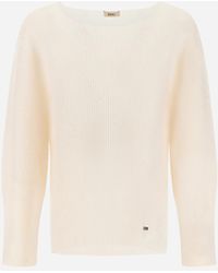 Herno - Alpaca And Wool Stocking-Stitch Jumper - Lyst