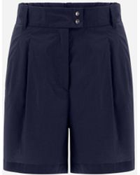 Herno - SHORTS IN LIGHT COTTON STRETCH - Lyst