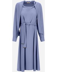 Herno - Kleid Aus Lucent Cady - Lyst