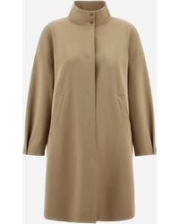 Herno - First-act Pef High-neck Coat - Lyst