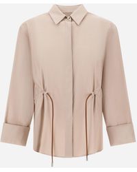 Herno - Wool And Silk Shirt - Lyst
