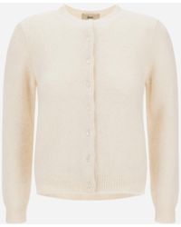 Herno - Stocking-Stitch Alpaca And Wool Cardigan - Lyst