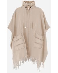 Herno - Resort Poncho - Lyst