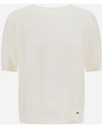 Herno - Stocking-Stitch Extrafine Wool T-Shirt - Lyst