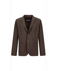 Herno - Seer-Crease Blazer - Lyst