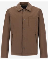 Herno - Crinkle Nylon Shacket - Lyst