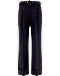 Herno - Pantalones De Mujer De Easy Suit Stretch - Lyst