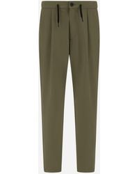 Herno - Light Comfort Stretch Woven Trousers - Lyst
