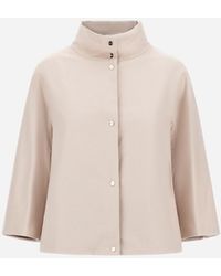 Herno - Reversible Cape - Lyst