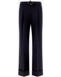 Herno - EASY SUIT STRETCH DAMENHOSE - Lyst
