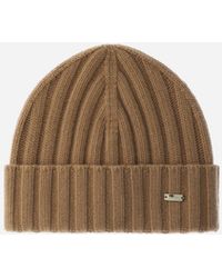 Herno - Ribbed Wool Beanie - Lyst