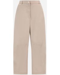 Herno - Cotton Feel Trousers - Lyst