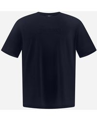 Herno - Camiseta De Compact Jersey - Lyst